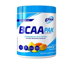 6PAK Nutrition BCAA PAK 400 g
citron / kaktus