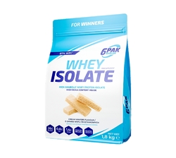 6PAK Nutrition Whey Isolate 1800 g krémové oplatky