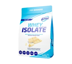 6PAK Nutrition Whey Isolate 700 g bílá čokoláda