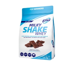 6PAK Nutrition Milky Shake Whey 1800 g čokoláda