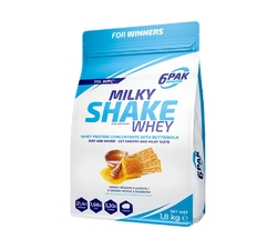 6PAK Nutrition Milky Shake Whey 1800 g sezam / med