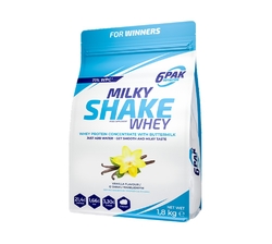 6PAK Nutrition Milky Shake Whey 1800 g vanilka