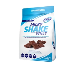 6PAK Nutrition Milky Shake Whey 700 g čokoláda