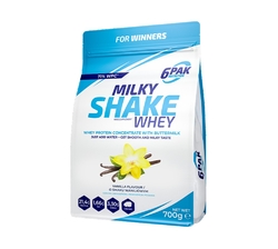 6PAK Nutrition Milky Shake Whey 700 g vanilka