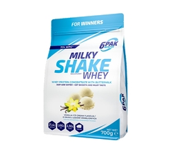 6PAK Nutrition Milky Shake Whey 700 g vanilková zmrzlina