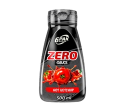 6PAK Nutrition Sauce ZERO hot ketchup 500 ml