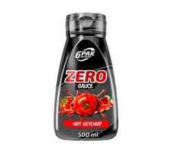 6PAK Nutrition Sauce ZERO hot ketchup 500 ml