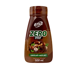 6PAK Nutrition Syrup ZERO čokoláda lískový oříšek 500 ml