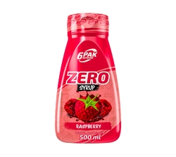 6PAK Nutrition Syrup ZERO malina 500 ml