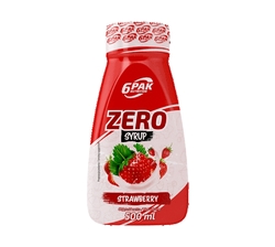 6PAK Nutrition Syrup ZERO jahoda 500 ml