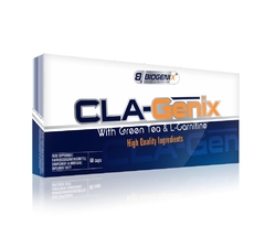 Biogenix CLA-Genix with Green Tea & L-Carnitine 60 kapslí