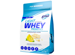 Light Whey Probiotics, 1800g bílá čokoláda / citron