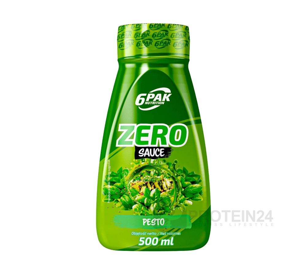6PAK Nutrition Sauce ZERO pesto 500 ml