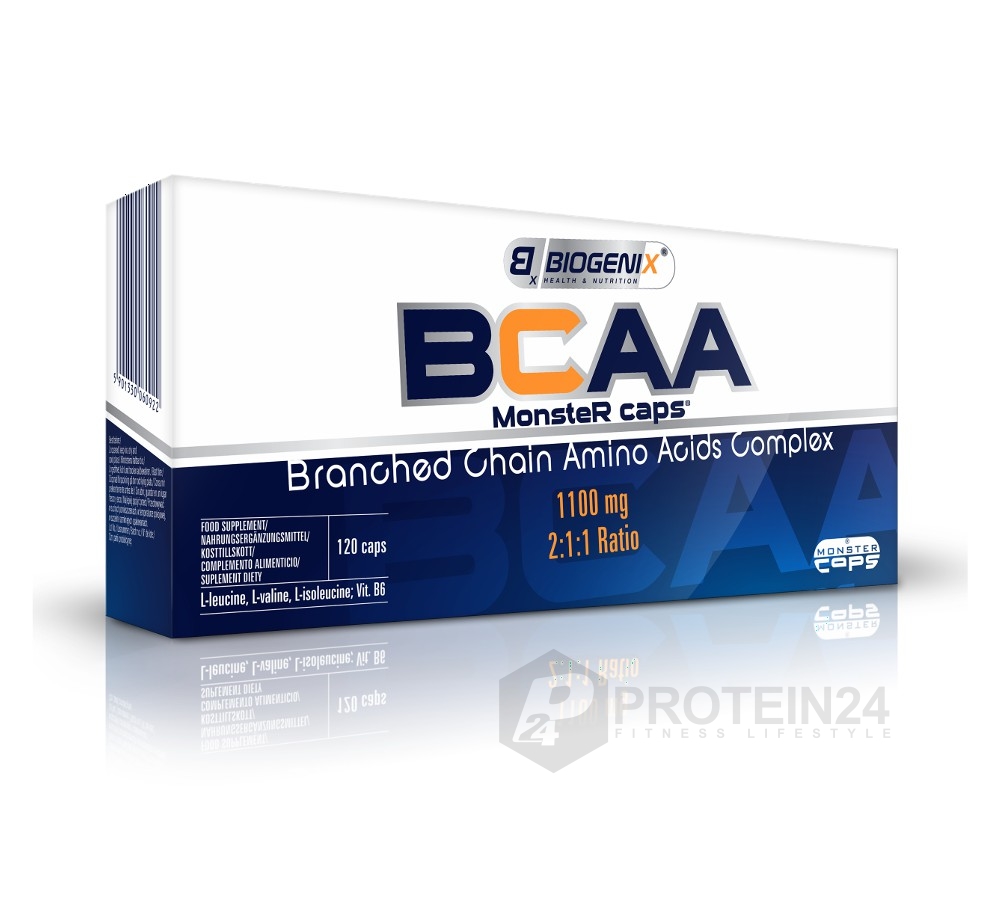 Biogenix BCAA Monster Caps 120 kapslí