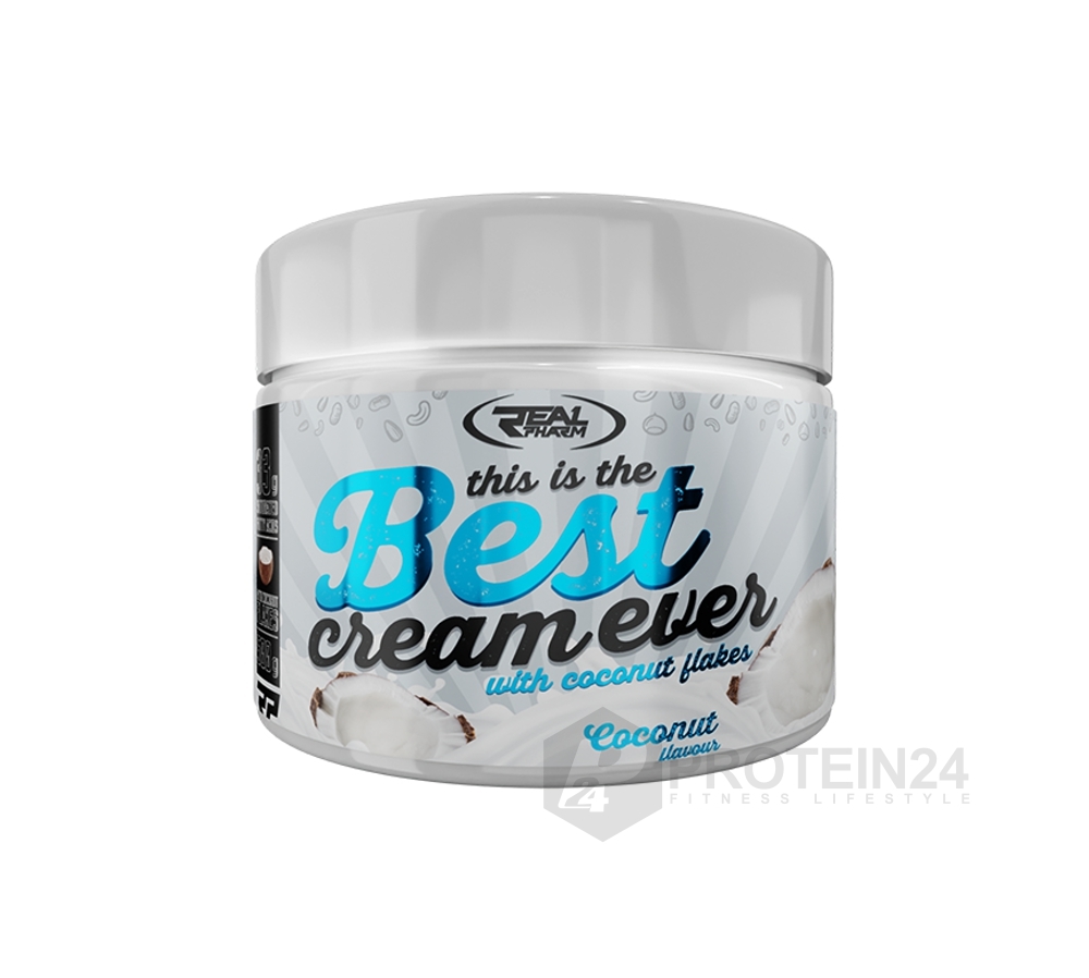 Real Pharm Best Cream - coconut with coconut flakes 500 g