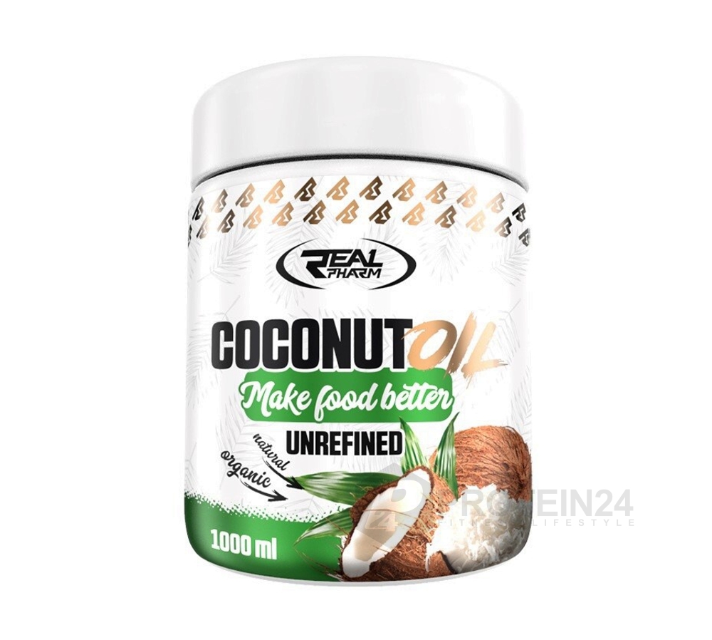 Real Pharm Coconut Oil Unrefined 1000 ml